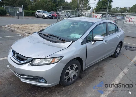 2014 Honda Civic Hybrid из США, поврежденный, VIN 19XFB4F20EE201433
